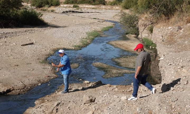 Sosa: “Llevamos 13 años recibiendo las aguas fecales de Vélez Rubio en nuestro río Vélez y en el Pantano de Puentes”