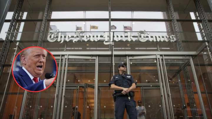 Juez federal desestima demanda millonaria de Trump contra The New York Times