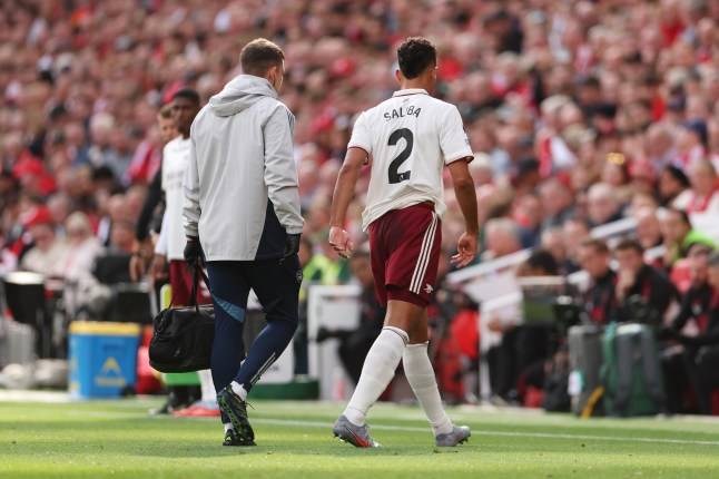William Saliba update from injury expert as Arsenal get possible return date