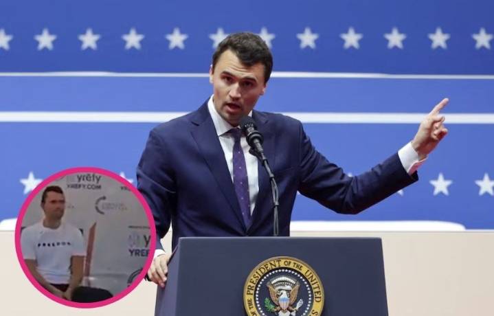 El activista Charlie Kirk sufre ataque durante evento en Utah Valley