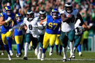 Rams vs. Eagles takeaways: Jordan Davis' blocked FG return for TD ices Philadelphia win