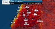 Warming Trend Ahead of Weekend Showers