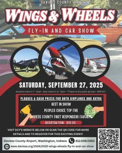 Daviess County Airport to host Inaugural Wings & Wheels Fly