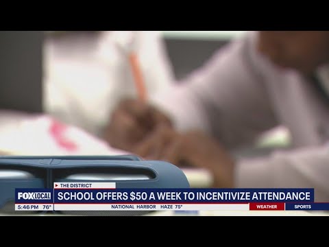 Should high school students be paid $50 a week to go to class?