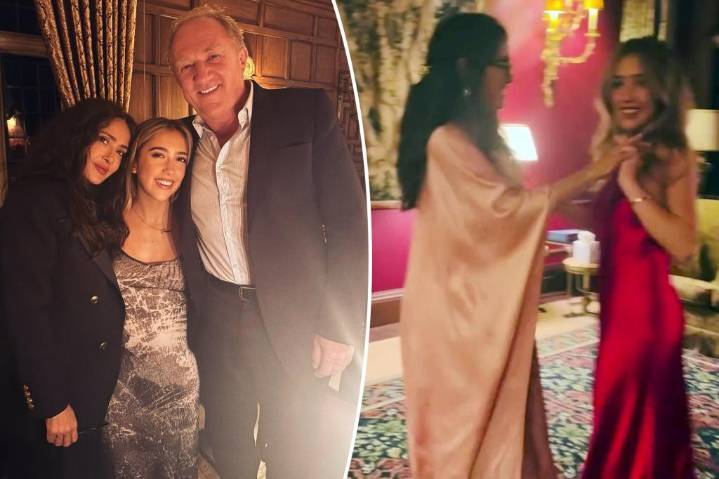 Salma Hayek shares rare family photos celebrating daughter Valentina's 18th birthday