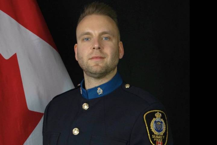 Surrey Police officer named one of world’s top 40 cops under 40