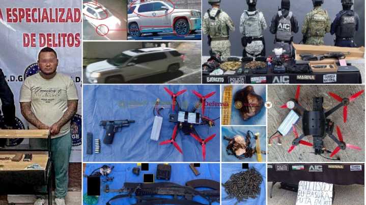 Cateo en Jiutepec destapa arsenal y explosivos; “La Chicatana” y “La Beba” en la mira de autoridades