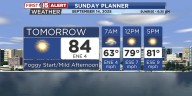 Late summer heat returns