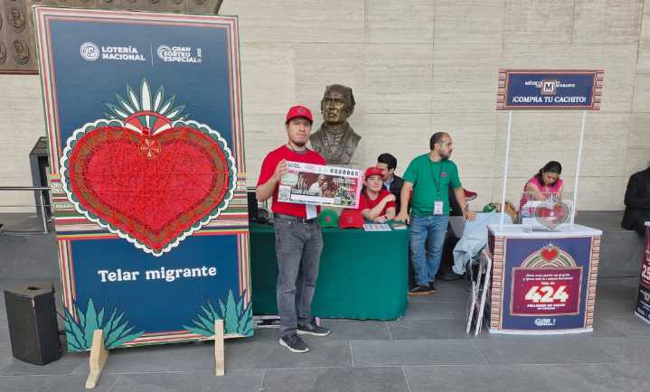Continúa campaña de Lotenal en honor a migrantes