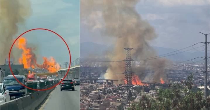 Así fue la explosión de una pipa en Puente de la Concordia; reportan cierres viales y caos en Calzada Ignacio Zaragoza