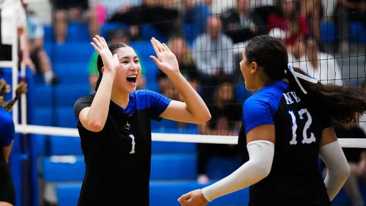 Girls volleyball photos: Pascack Valley at No. 12 Demarest, Sept 15, 2025