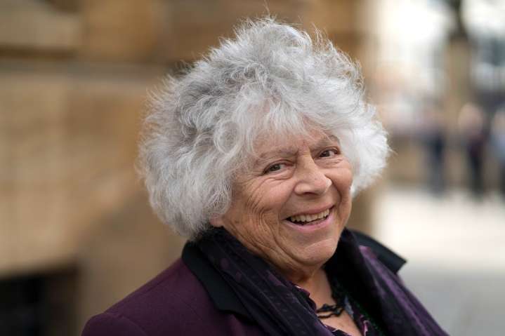 Miriam Margolyes has nothing to say and is determined to say it