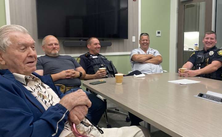 Lakewood police department introduces Coffee With A Vet program