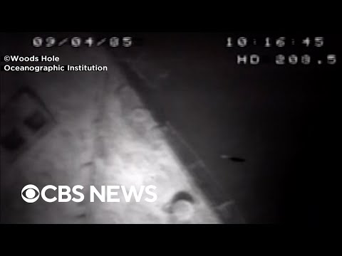 Video shows discovery of Titanic shipwreck in 1985