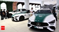 Dubai Police adds three new luxury Mercedes-Benz patrol cars to their supercar fleet