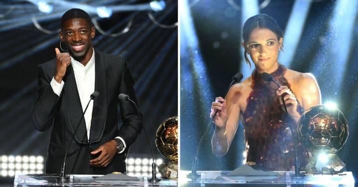 Ousmane Dembélé y Aitana Bonmatí conquistan el Balón de Oro 2025 en París