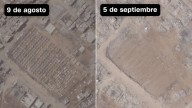 Imágenes satelitales revelan la amplia destrucción de la Ciudad de Gaza por la intensificación de los ataques israelíes