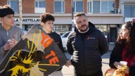 La Municipalidad realizó una intervención urbana para concientizar sobre la salud mental