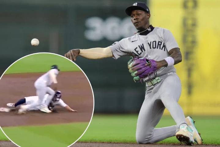Jazz Chisholm exits early vs. Astros with pair of injuries in Yankees concern
