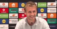 Benjamin Nygren giggles at loaded Rangers question as Celtic star shares knowing Brendan Rodgers nod
