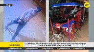 La Libertad: Policía interviene a dos adolescentes con dinamita y carta extorsiva