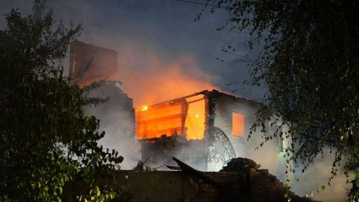 Putin blows up elderly civilians lining up for pensions killing 24 in yet another Russian slaughter exposing Vlad’s lies