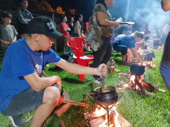 La tradición del reviro no pasó desapercibida en Iguazú