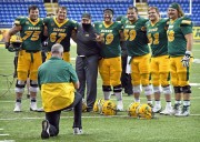 Bison Game Day: The greatest offensive line never to play