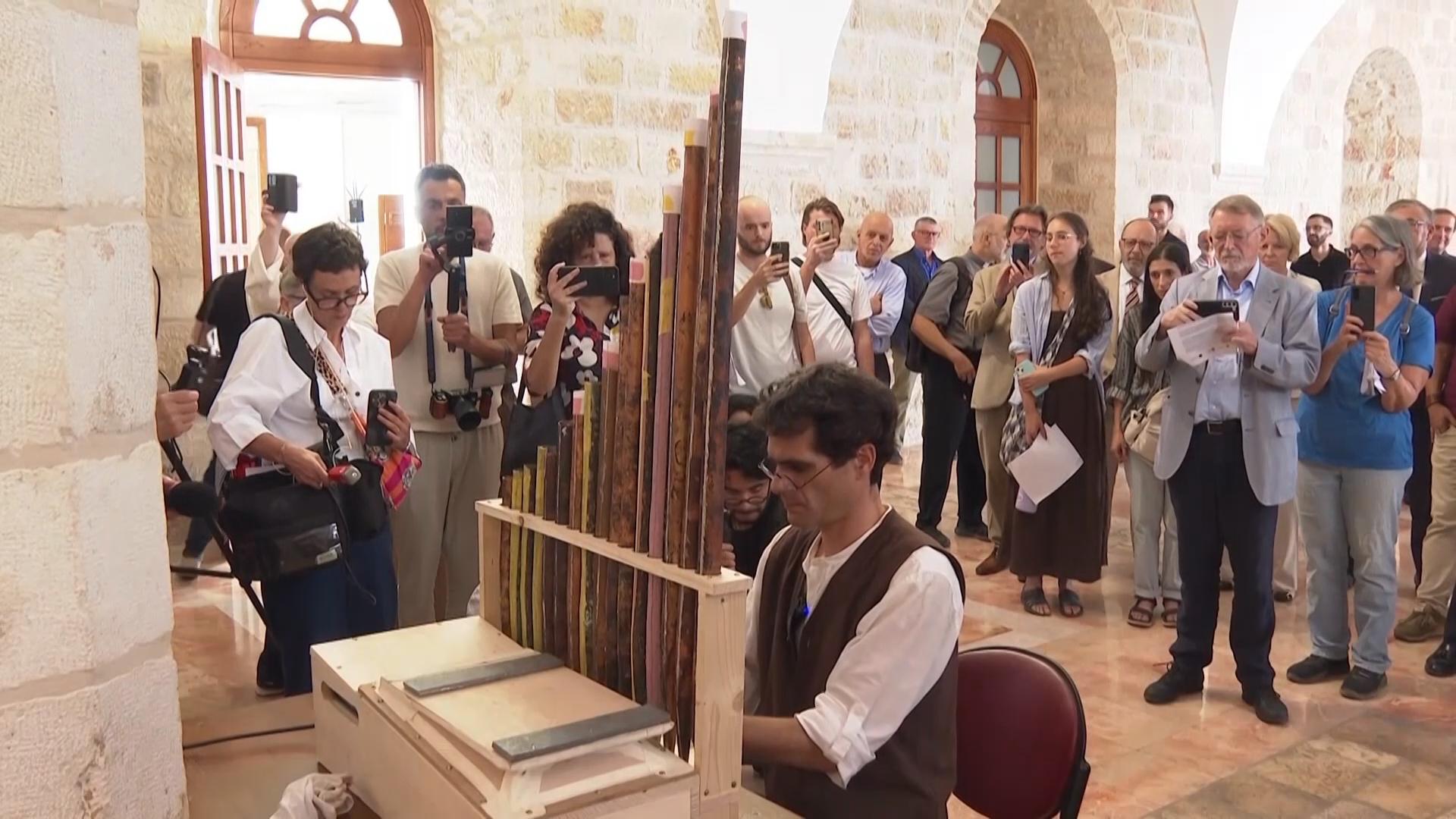 Oldest pipe organ in Christian world sounds once more in Jerusalem, AP explains
