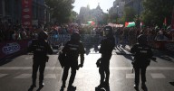 "Esta vuelta la gana Palestina": protestas impiden el fin de la Vuelta a España