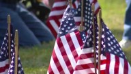 Des Moines volunteers honor 9/11 victims with flag tribute