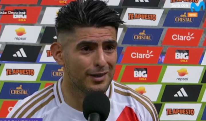 Carlos Zambrano hace DURA REFLEXIÓN y le echa la culpa a la FPF y jugadores: "Felizmente acabó la pesadilla"