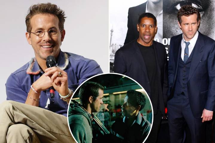 Ryan Reynolds angered Denzel Washington over an 'inexcusable' disturbance on set