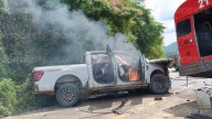 Choque entre camión y camioneta deja heridos en la carretera Mazatlán