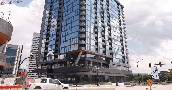 The day has come. Centennial Yards has its first new skyscraper.