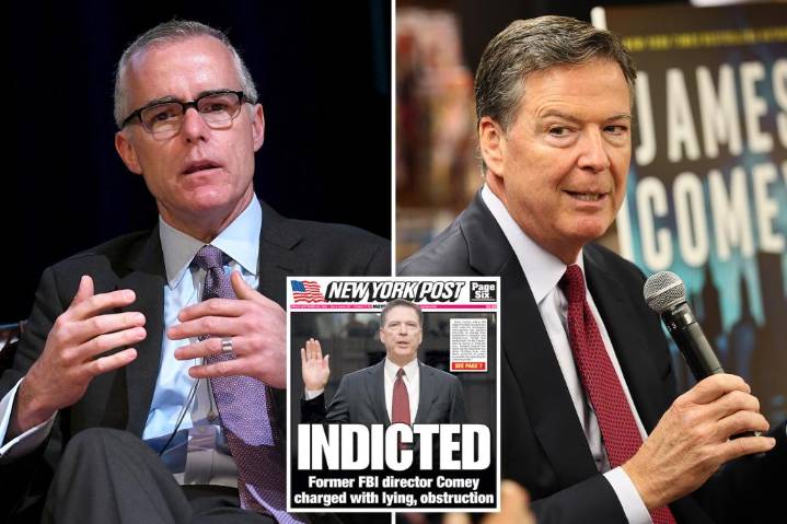 Comey's ex-No. 2 Andrew McCabe 'not aware' of him authorizing leaks