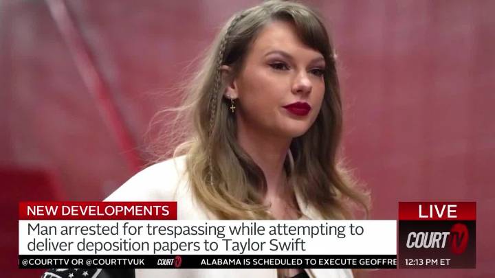 Man Arrested at Travis Kelce’s Home Trying to Serve Papers to Taylor Swift