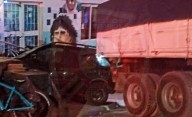 Accidente de tránsito en barrio Don Bosco entre un auto y un camión