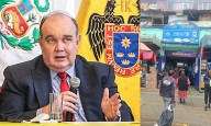 Comerciantes del Mercado Minorista marchan contra Rafael López Aliaga