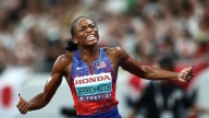 Lyles and Jefferson-Wooden lead US to sprint relay double