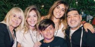 La emoción de Gianinna Maradona por una foto inédita de su hijo con Diego y Claudia Villafañe: “Mi felicidad”