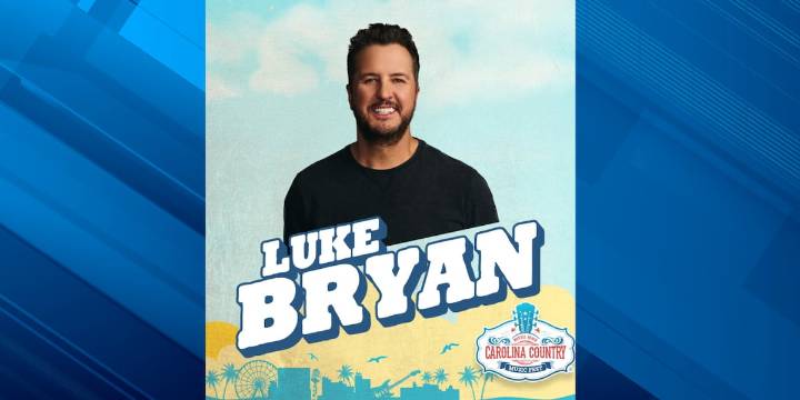 Carolina County Music Fest announces Luke Bryan as headliner