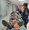 Bomberos de Caroní trasladan quincuagenario lesionado en Dalla Costa