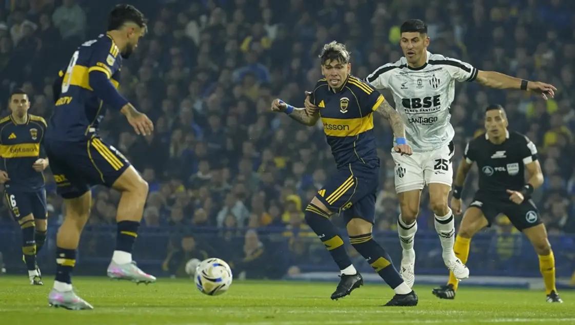 Primer tiempo: Boca y Central Córdoba igualan sin goles en La Bombonera