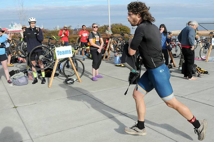 BIG HURT: Team and individual races come down to tight duels
