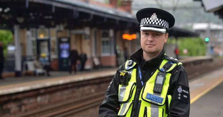 Monday's news in pictures as transport cop banned from the force