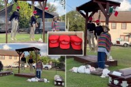 Halloween display sparks outrage over lynched mannequins in MAGA