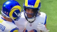 Puka Nacua sparks concern after bleeding from his EYE before being taken out of Rams