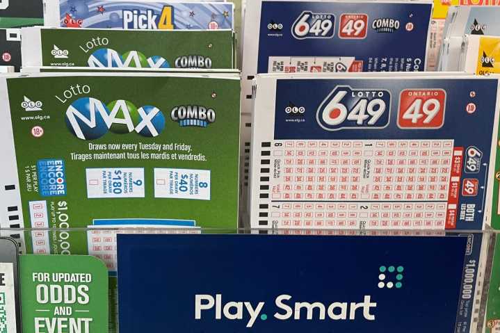 Weekend lottery draw makes one Canadian a millionaire