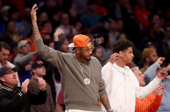 Kiyan Anthony shares touching message to Carmelo on Hall of Fame weekend: ‘I’ve seen everything’